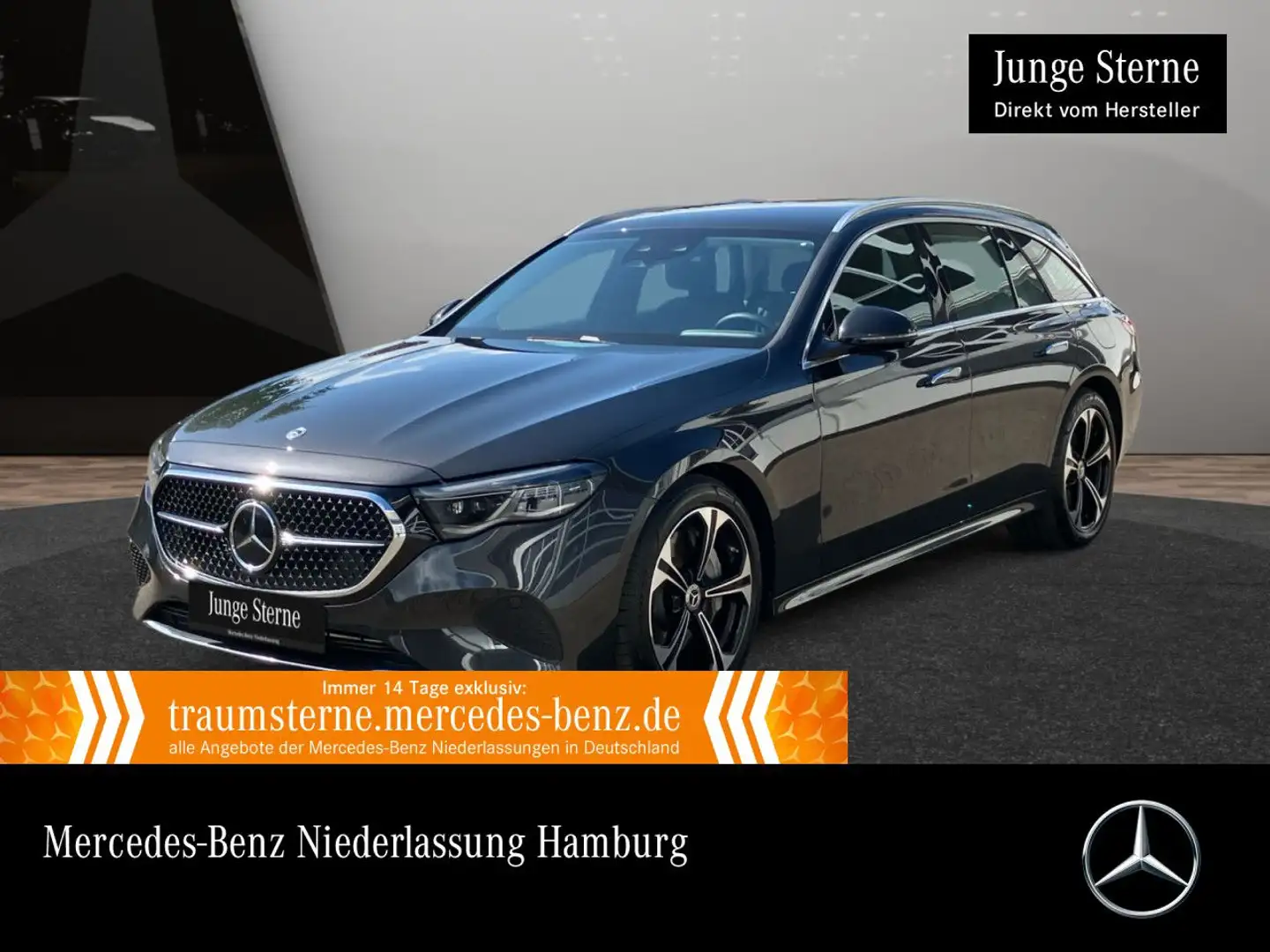 Mercedes-Benz E 300 de T Avantgarde Fahrass 360° Distr. HUD AHK Grau - 1