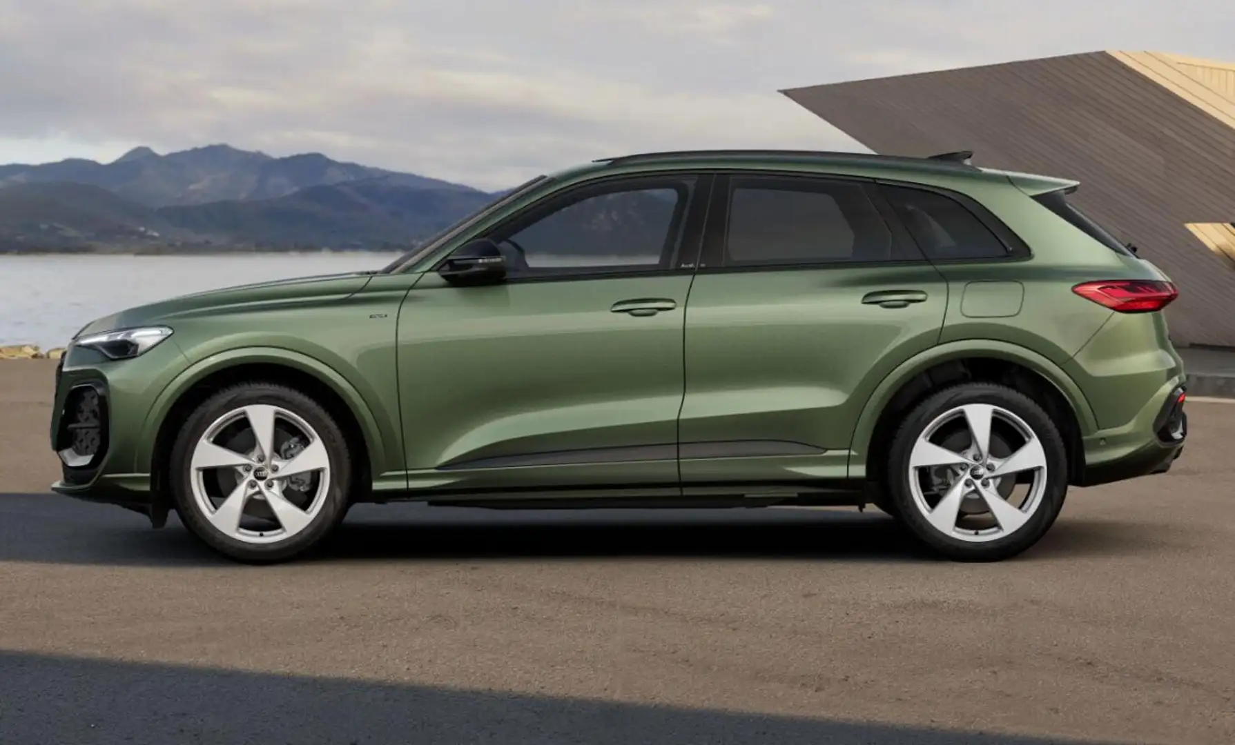 Audi Q5 e-hybrid 2xS line Tech+ Pano 20Z OptikP PrivG 1... Grün - 2