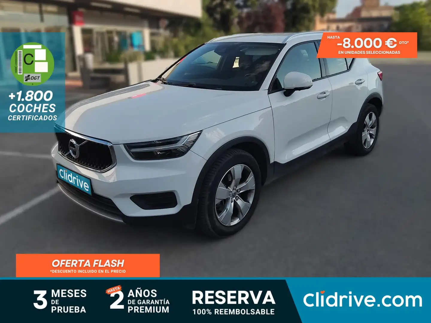 Volvo XC40 D4 Business Plus AWD Aut. Blanco - 1