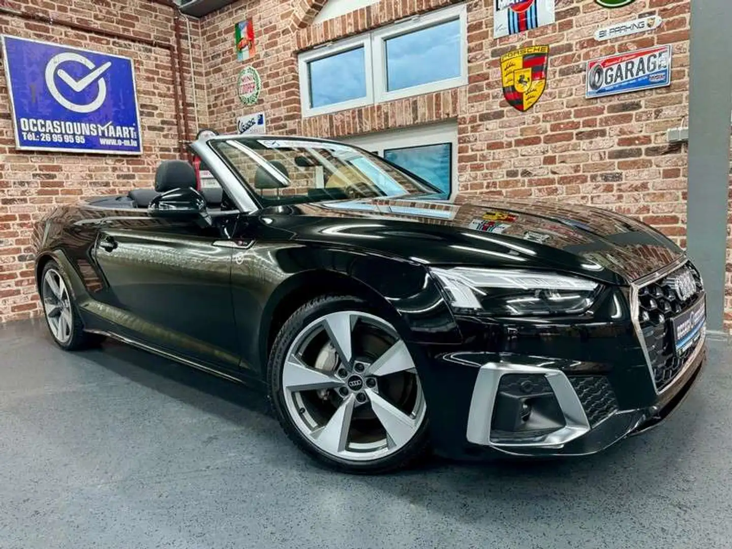 Audi A5 A5 cabrio 40 Tdi 2.0 204cv Auto S-LINE Noir - 1