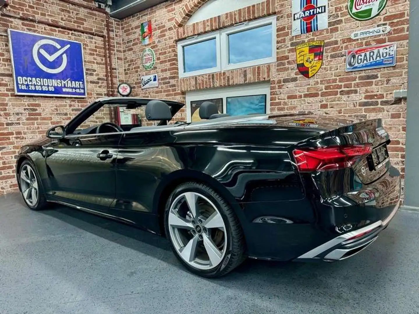 Audi A5 A5 cabrio 40 Tdi 2.0 204cv Auto S-LINE Noir - 2