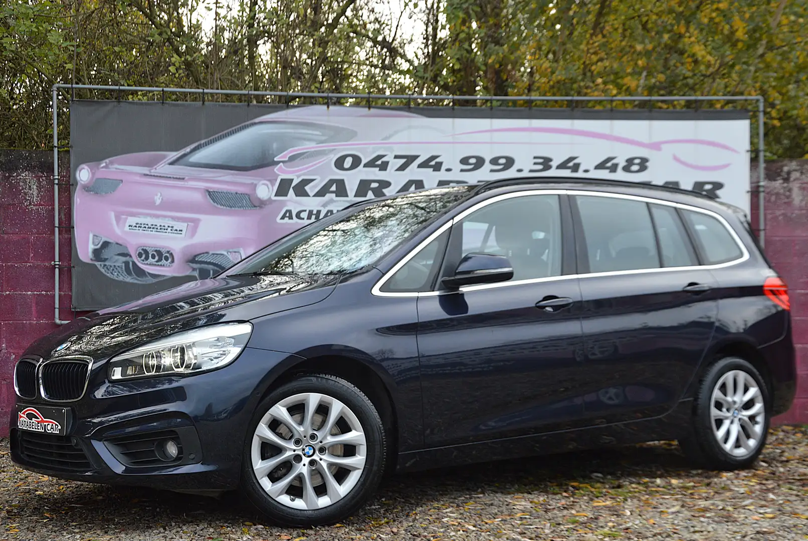 BMW 218 D Gran Tourer 7PL NAV CAM CLIM CRUIS 65.170KM Azul - 1