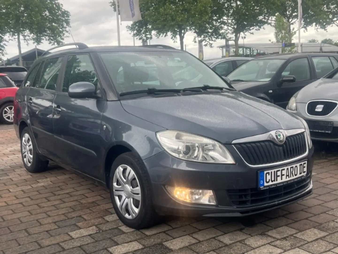 Skoda Fabia Combi Greenline 1.2 TDI Temp Berganfahrass. GA Spe Grau - 2