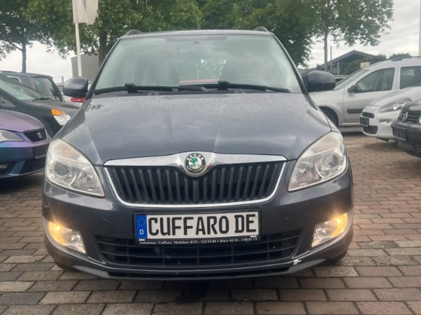 Skoda Fabia Combi Greenline 1.2 TDI Temp Berganfahrass. GA Spe Grau - 1