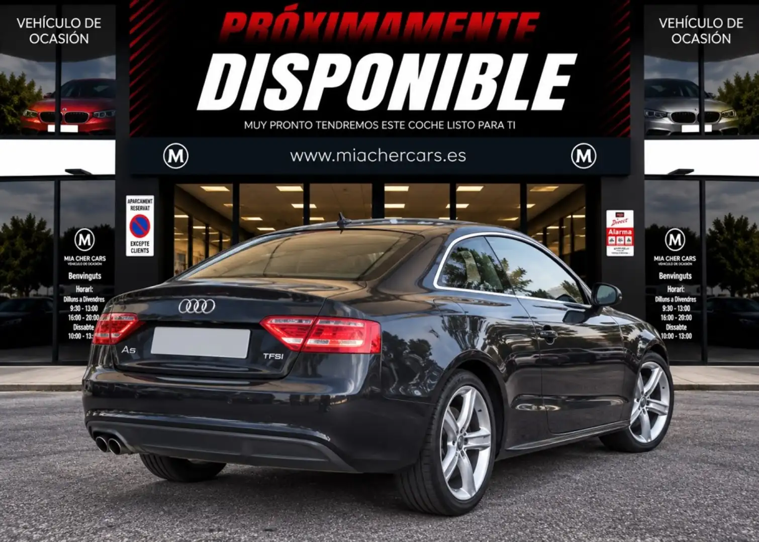 Audi A5 Coupé 1.8 TFSI Advanced ed. Multitronic Negro - 2