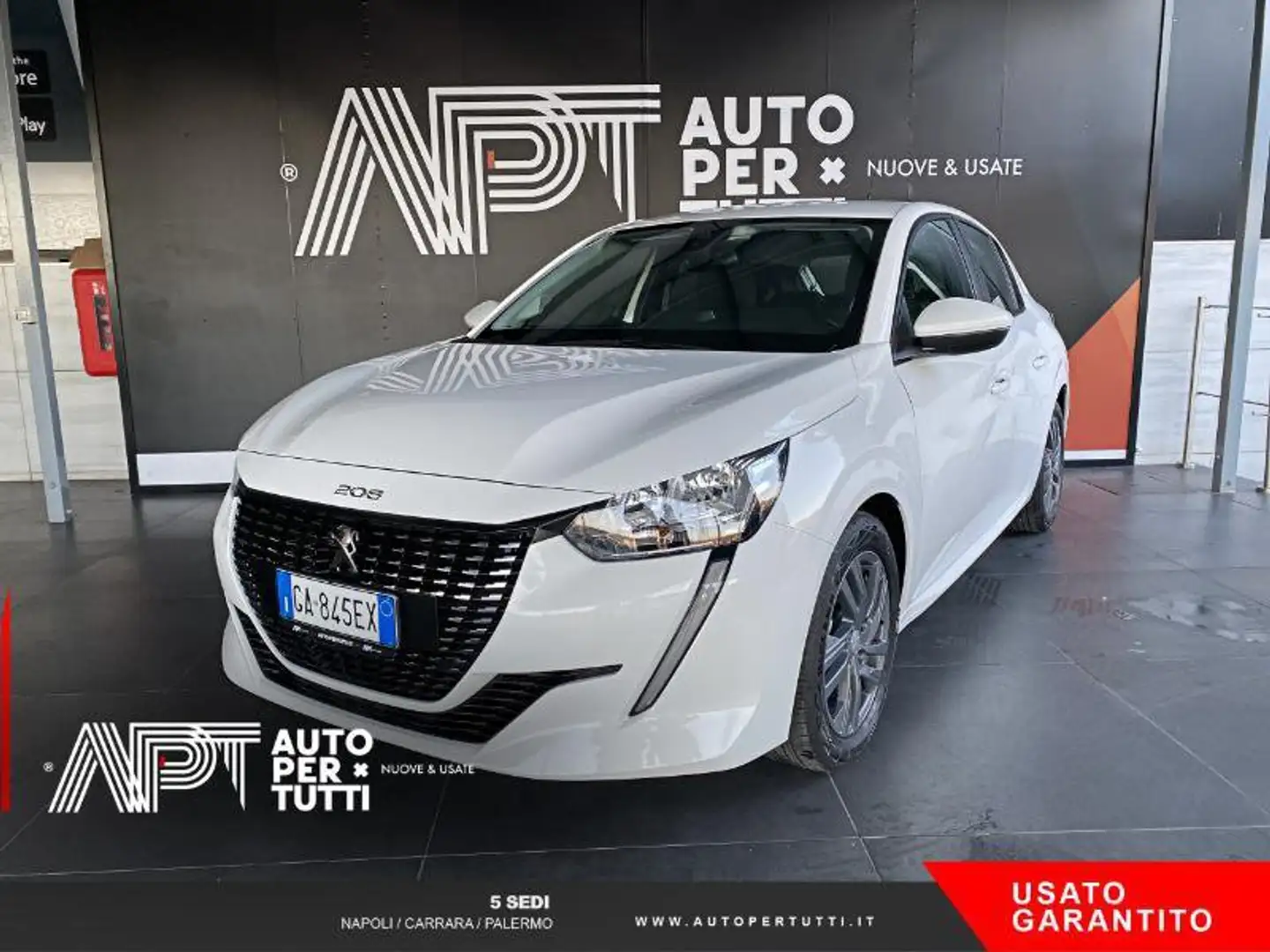 Peugeot 208 208 1.2 puretech Active s&s 75cv Blanc - 1