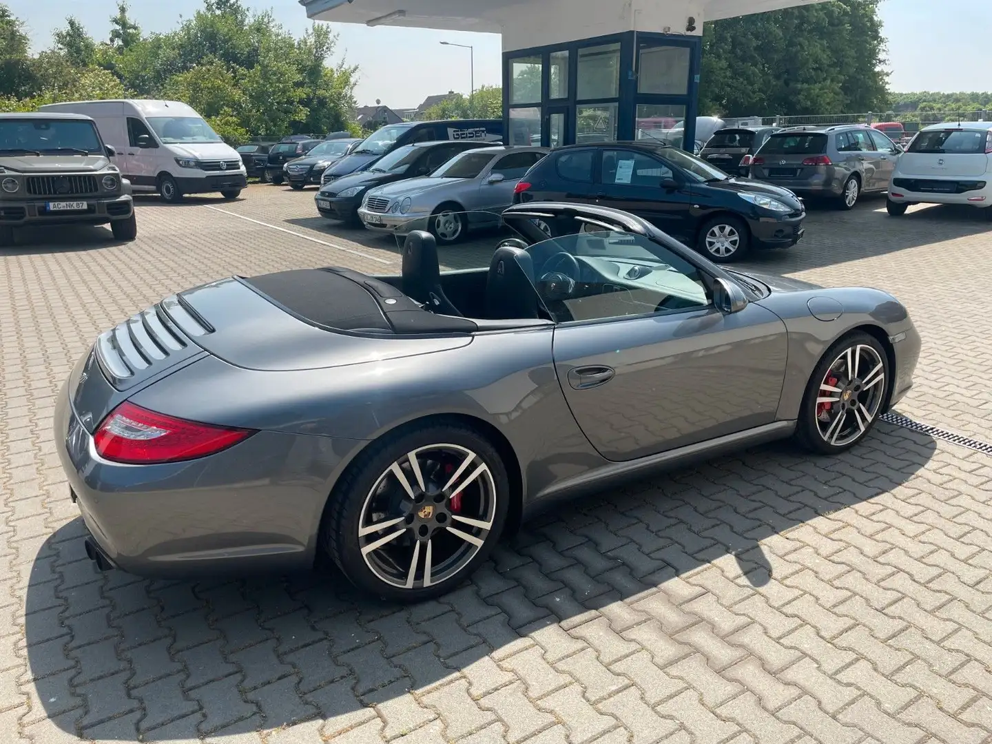 Porsche 997 911 Cabrio,PDK,PZ- Scheckheft.SAGA,3.Hand,SCP Grau - 1