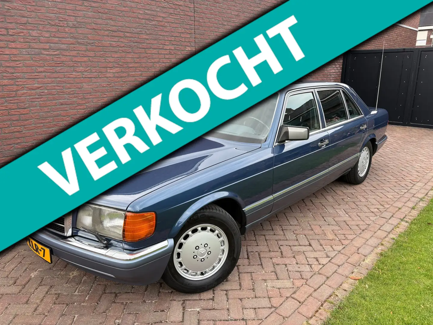 Mercedes-Benz S 560 SEL W126 Zeer Netjes! Bleu - 1