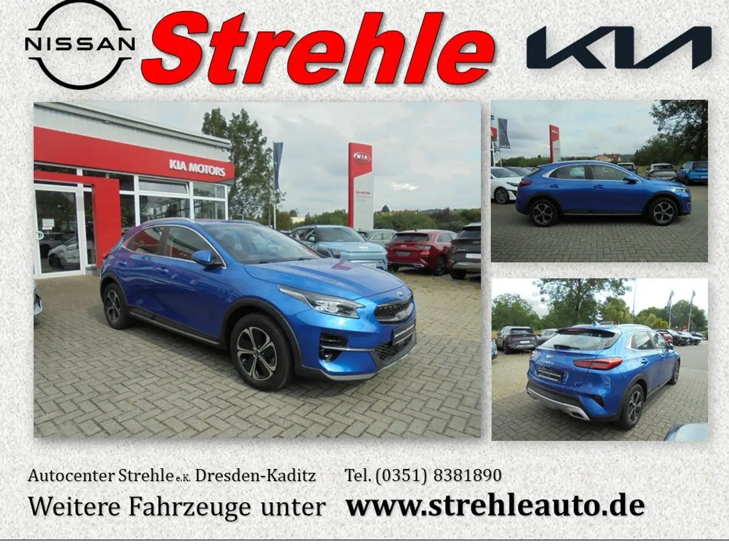 Kia XCeed Spirit PHEV 1.6 GDI DCT6 Navi Winter Technik-Paket Blau - 1
