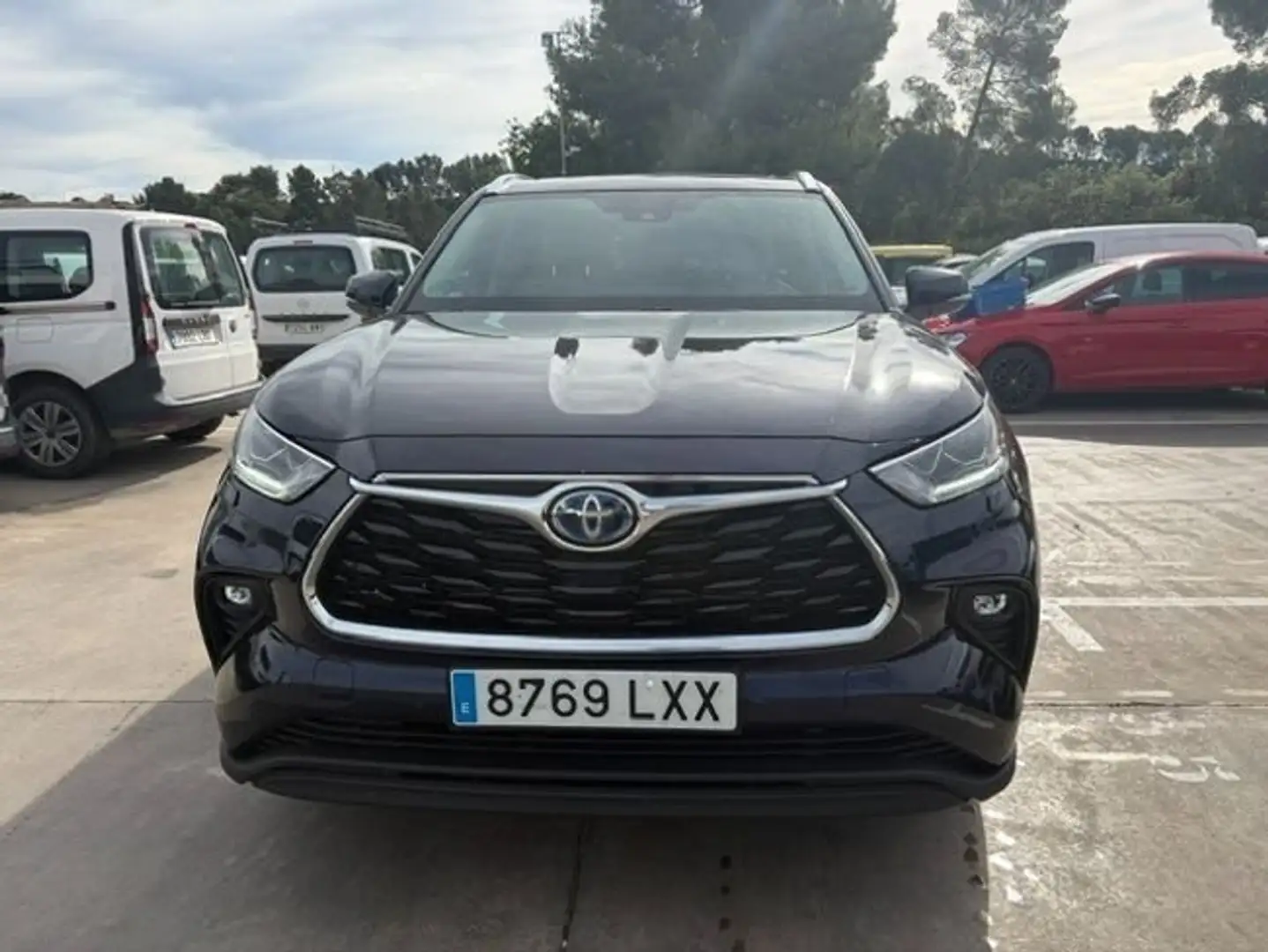 Toyota Highlander 2.5 Advance P. Met. Techo Panorámico Azul - 2