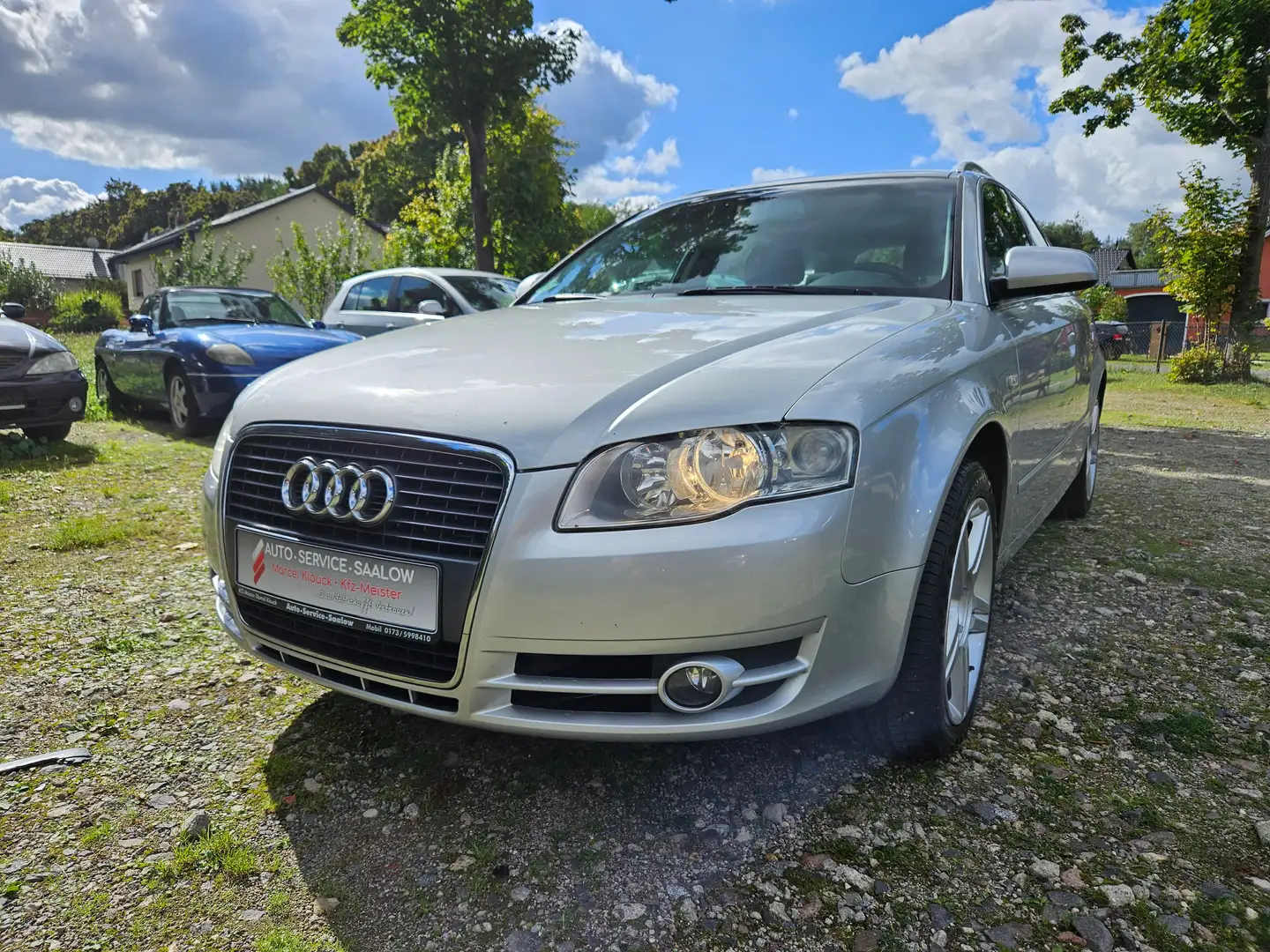 Audi A4 2.0 TDI (125kW),Navi, Klima,AHK abnehmbar Argento - 1