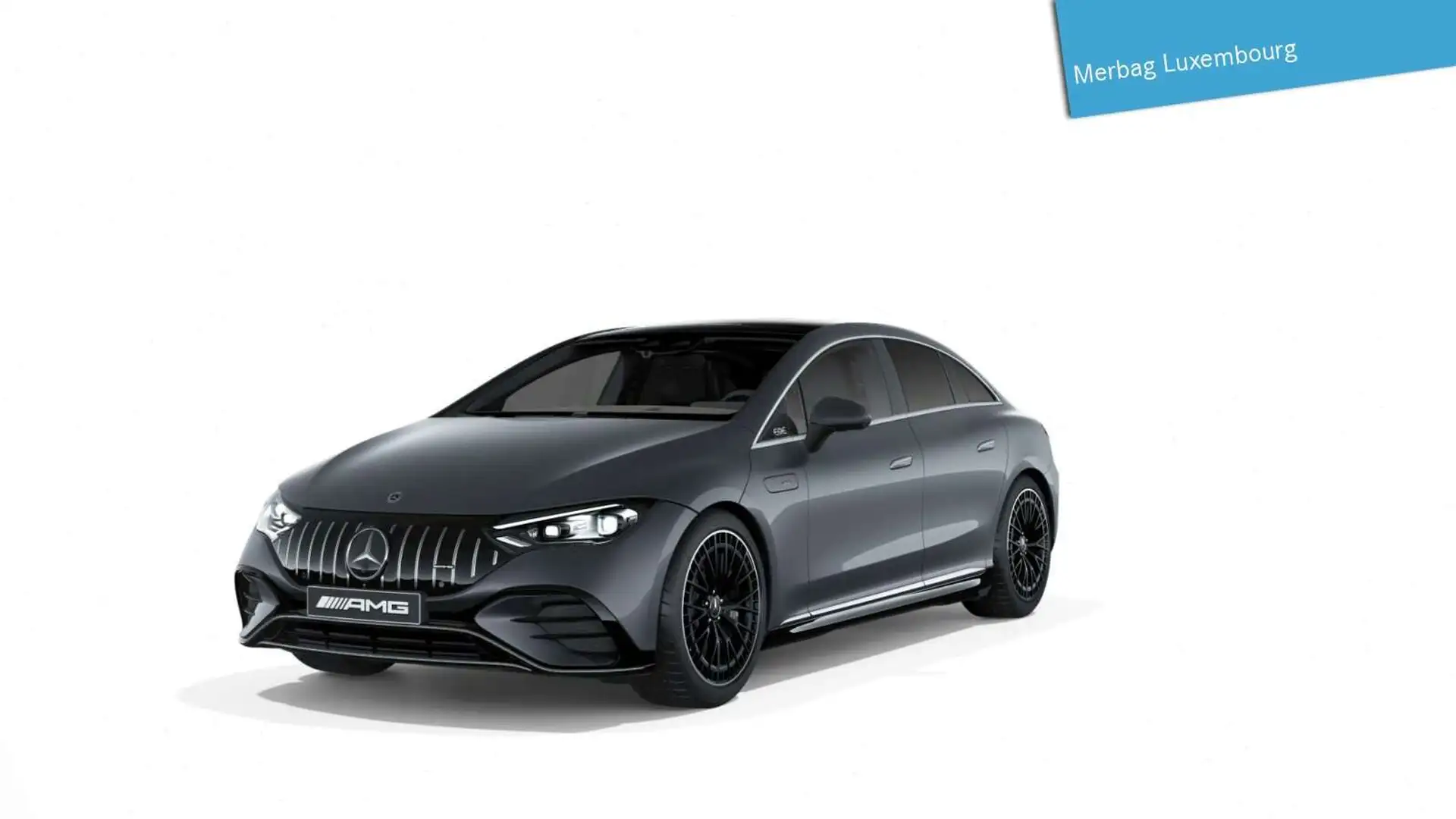 Mercedes-Benz EQE 43 Mercedes-AMG EQE 43 4MATIC (22,1kWh/100 km WLTP) Szary - 1