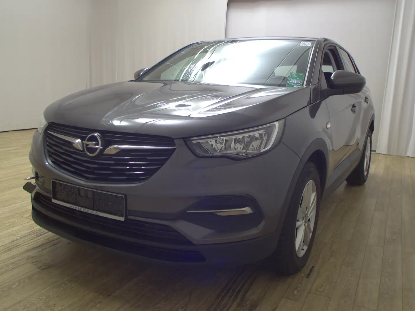 Opel Grandland X 1.2 Turbo Edition Navi LED DAB PDC Gris - 2