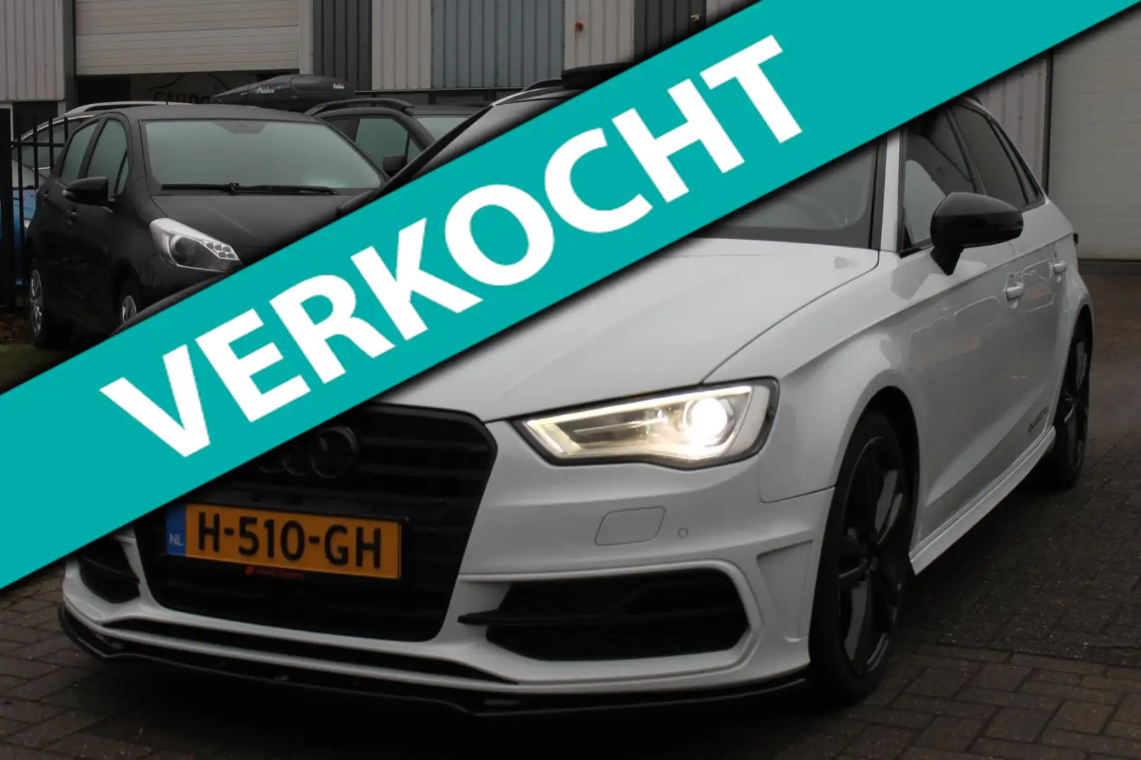 Audi A3 Sportback 2.0 TFSI S3 quattro Pro Line Plus Pano A Weiß - 1