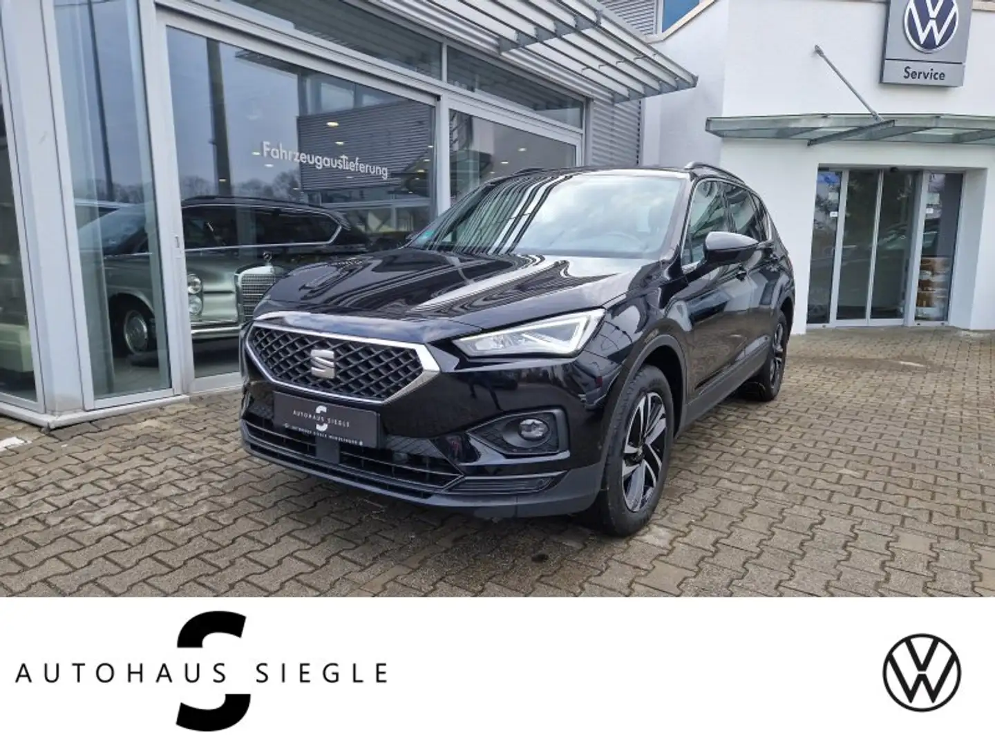 SEAT Tarraco 2.0 TDI Style DSG AHK Navi ACC LED Kamera Standhei Schwarz - 1