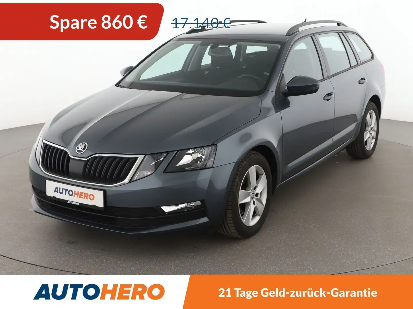 Skoda Octavia 1.4 TSI Ambition Aut.*NAVI*CARPLAY*SHZ*ALU*TEMPO* Grau - 1