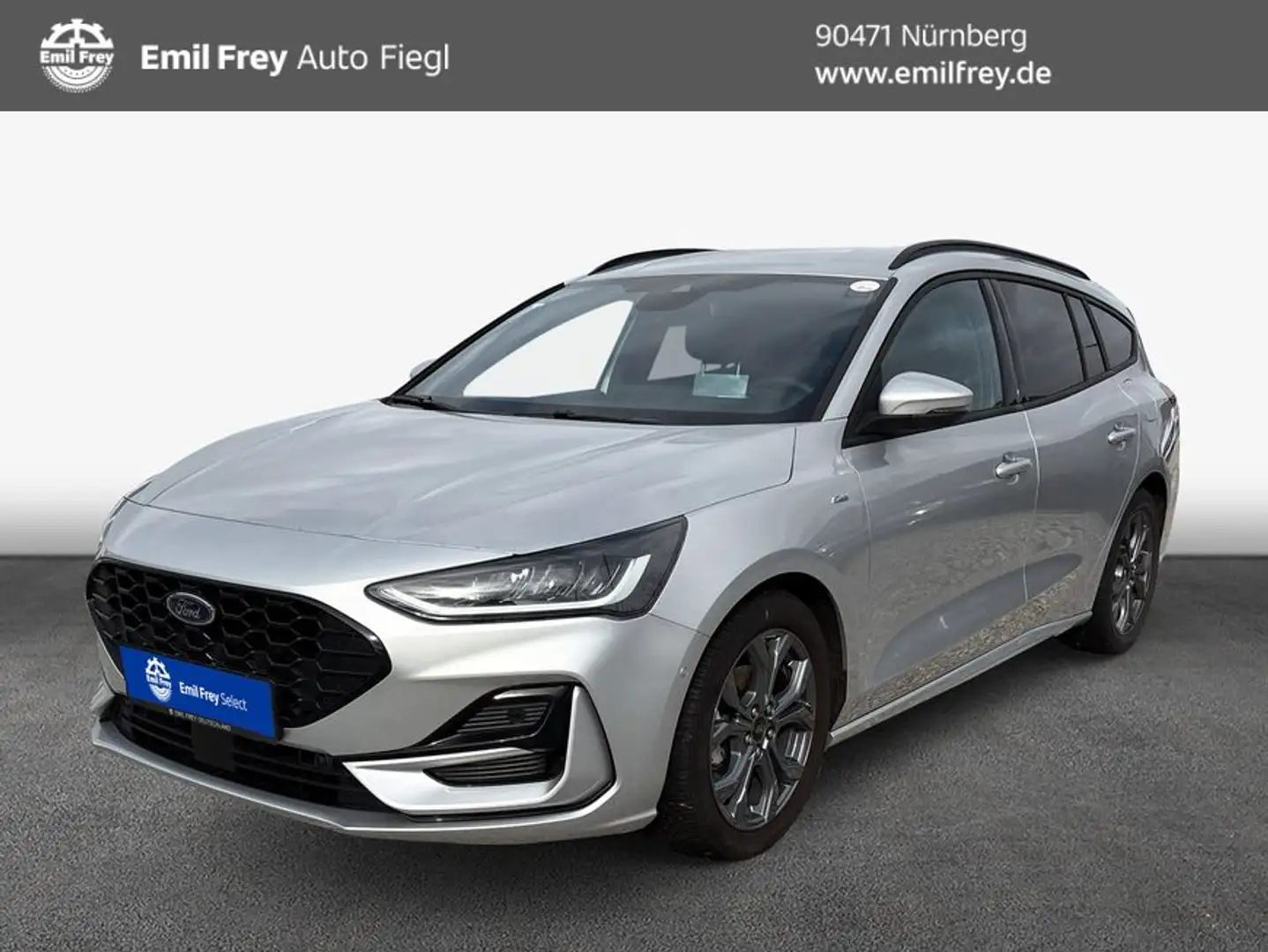 Ford Focus Turnier 1.0 EcoBoost Hybrid ST-LINE X Silber - 1