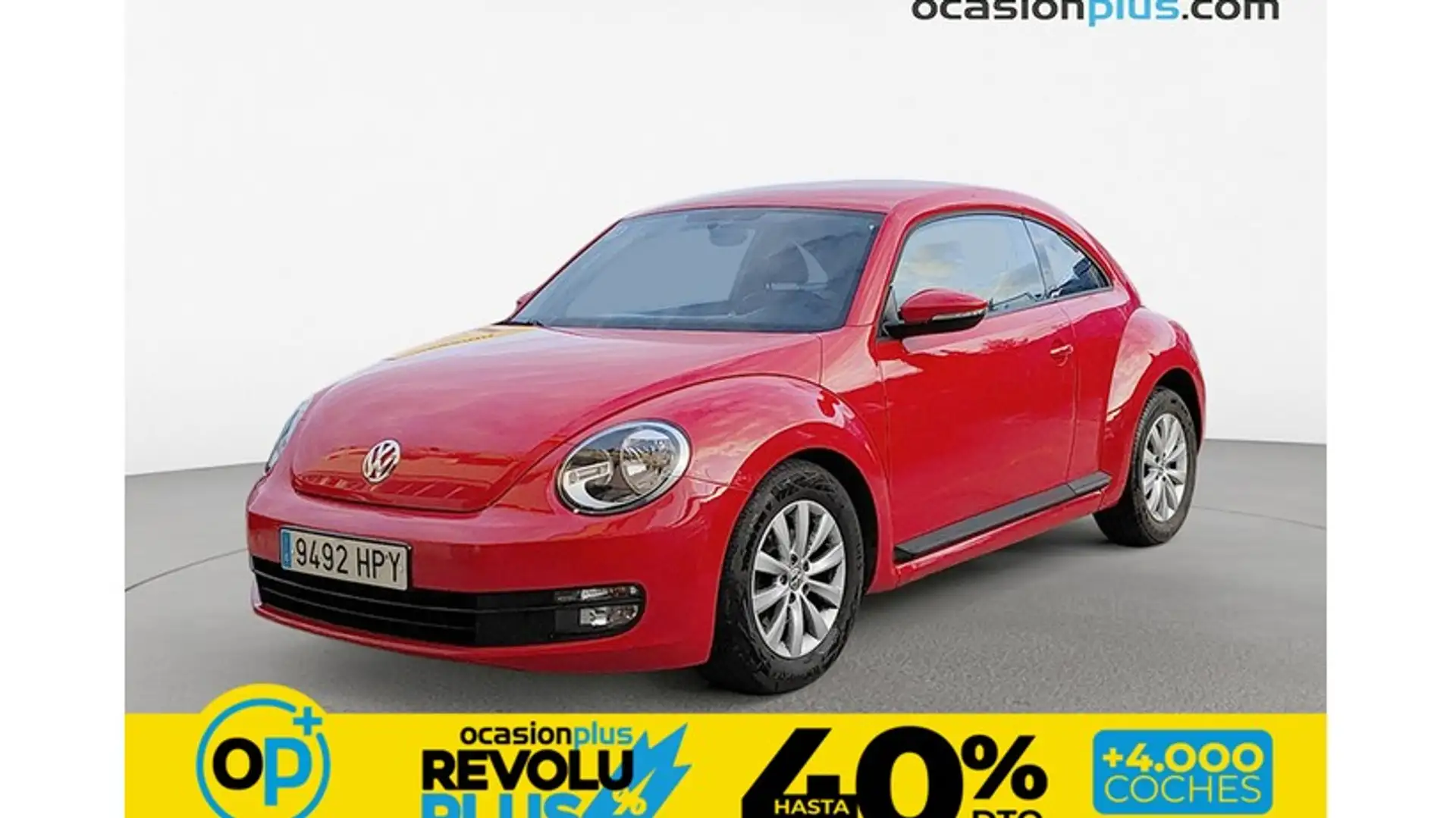 Volkswagen Beetle 1.6TDI Beetlemanía 105 Rojo - 1