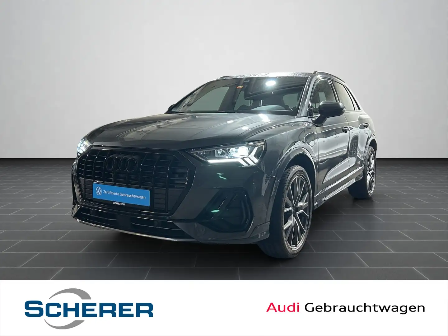 Audi Q3 45 S LINE 1.4 TFSI e LED NAVI SHZ ACC PDC KEY Grau - 1