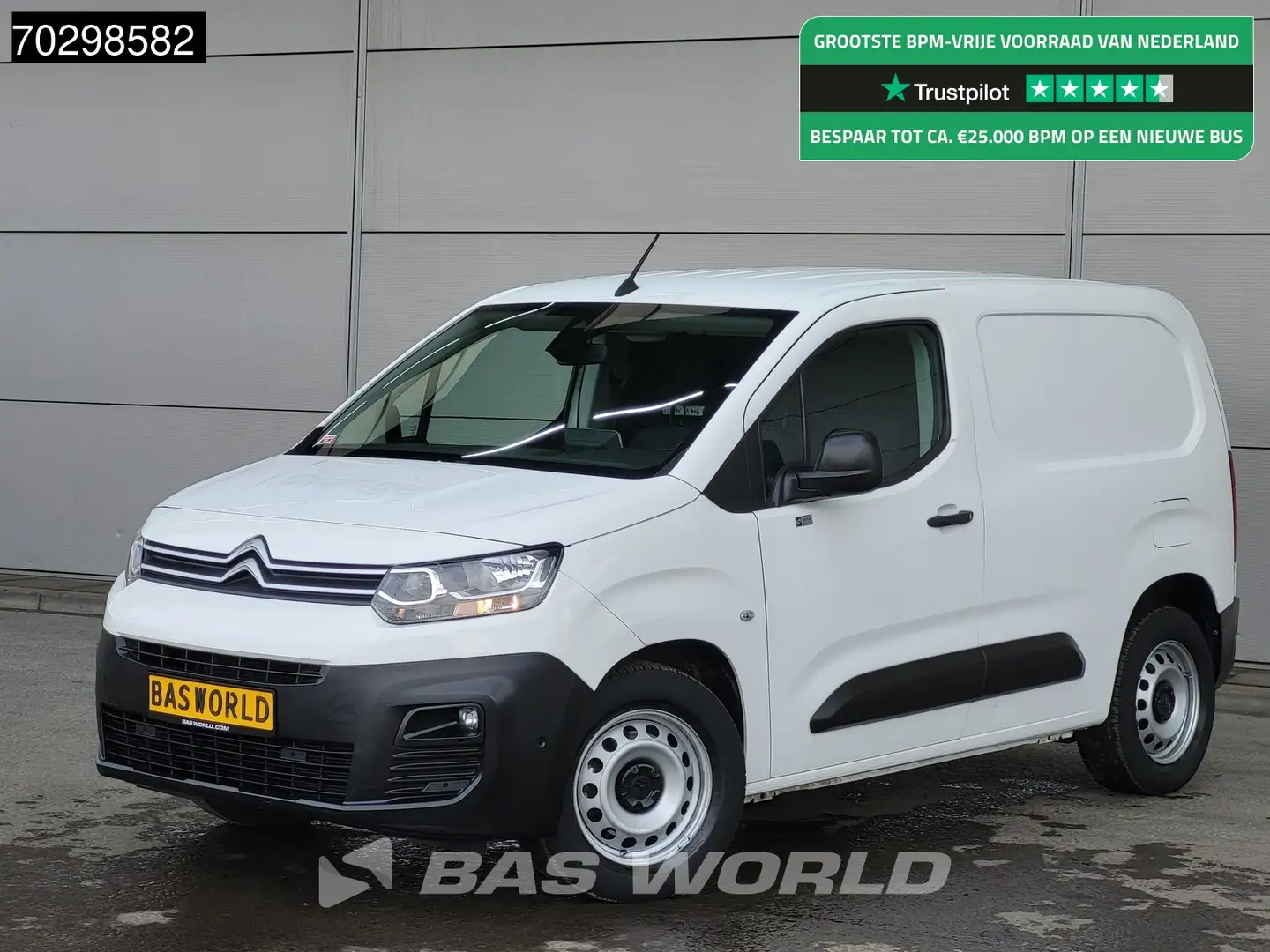 Citroen Berlingo 110PK Automaat L1H1 Emissievrij Navi Airco Cruise Blanc - 1