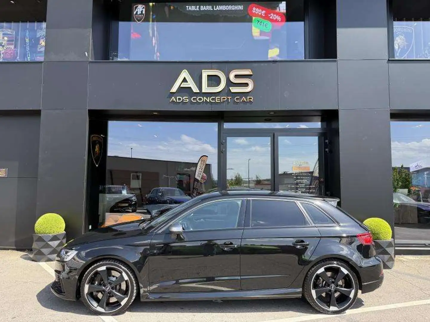 Audi RS3 SPORTBACK Zwart - 2