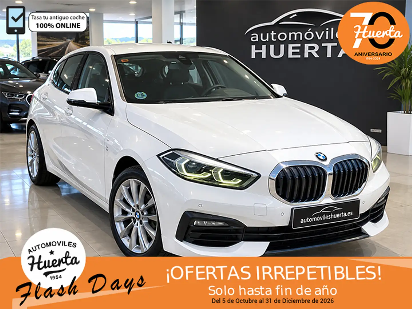 BMW 118 118d Blanco - 1