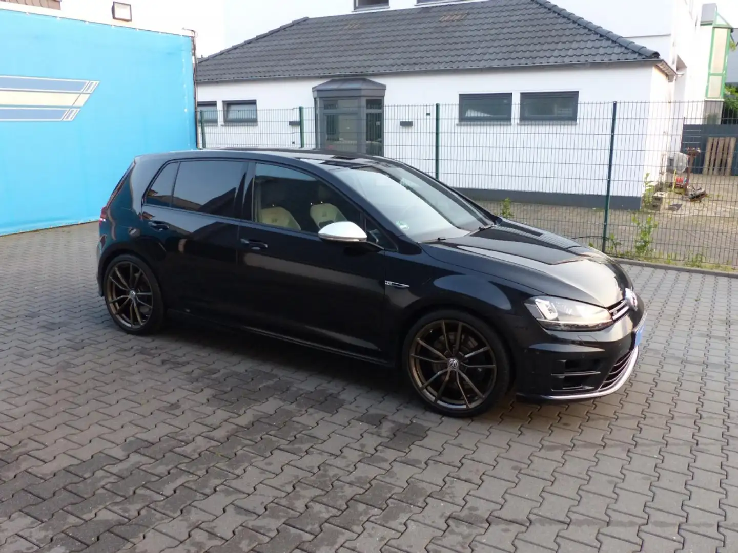 Volkswagen Golf .VII.Lim. R BMT.4Motion.NAV.LED.PDC.SHZ Klima Schwarz - 2