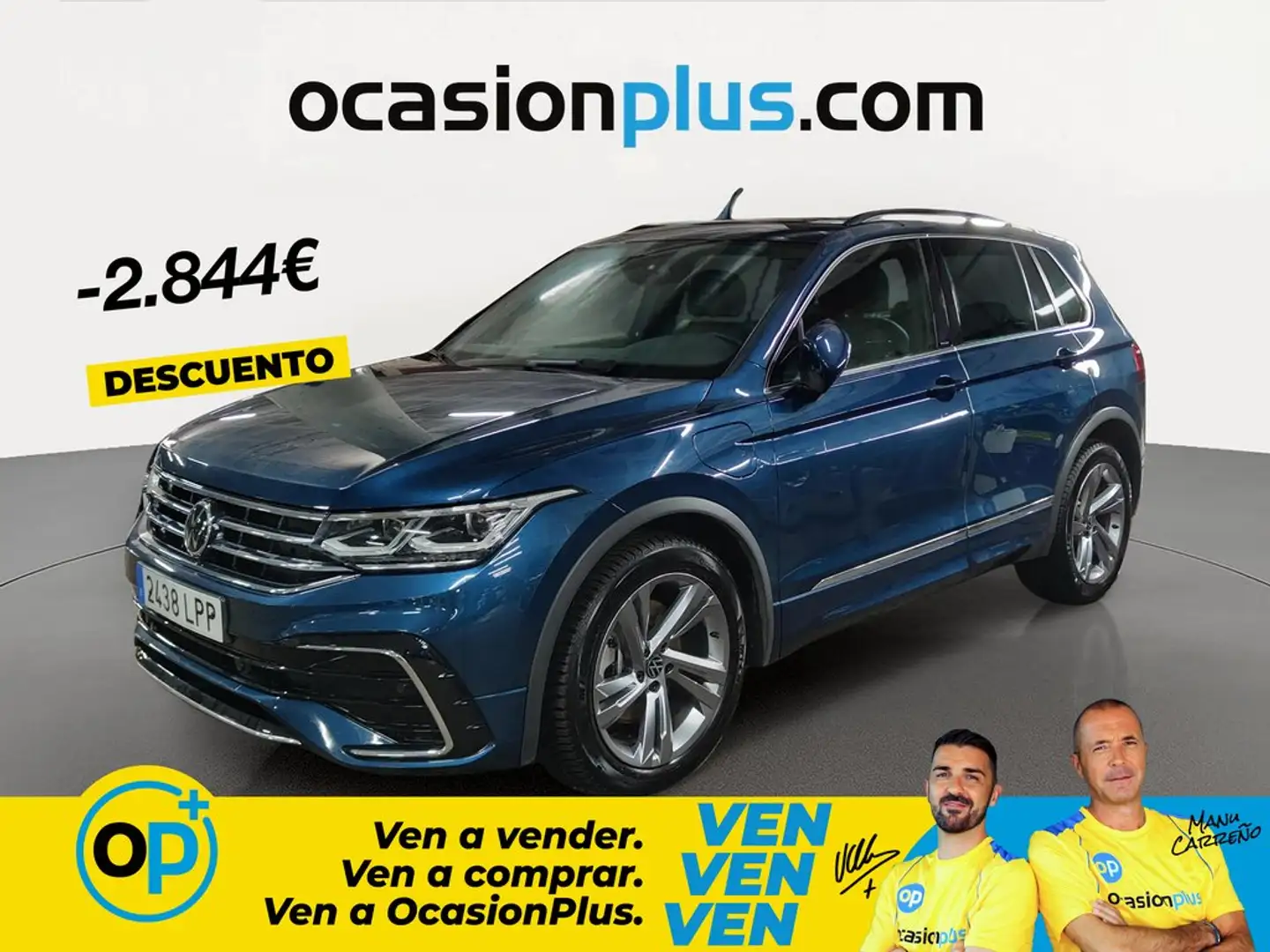 Volkswagen Tiguan 1.4 eHibrid R-Line 180kW Azul - 1