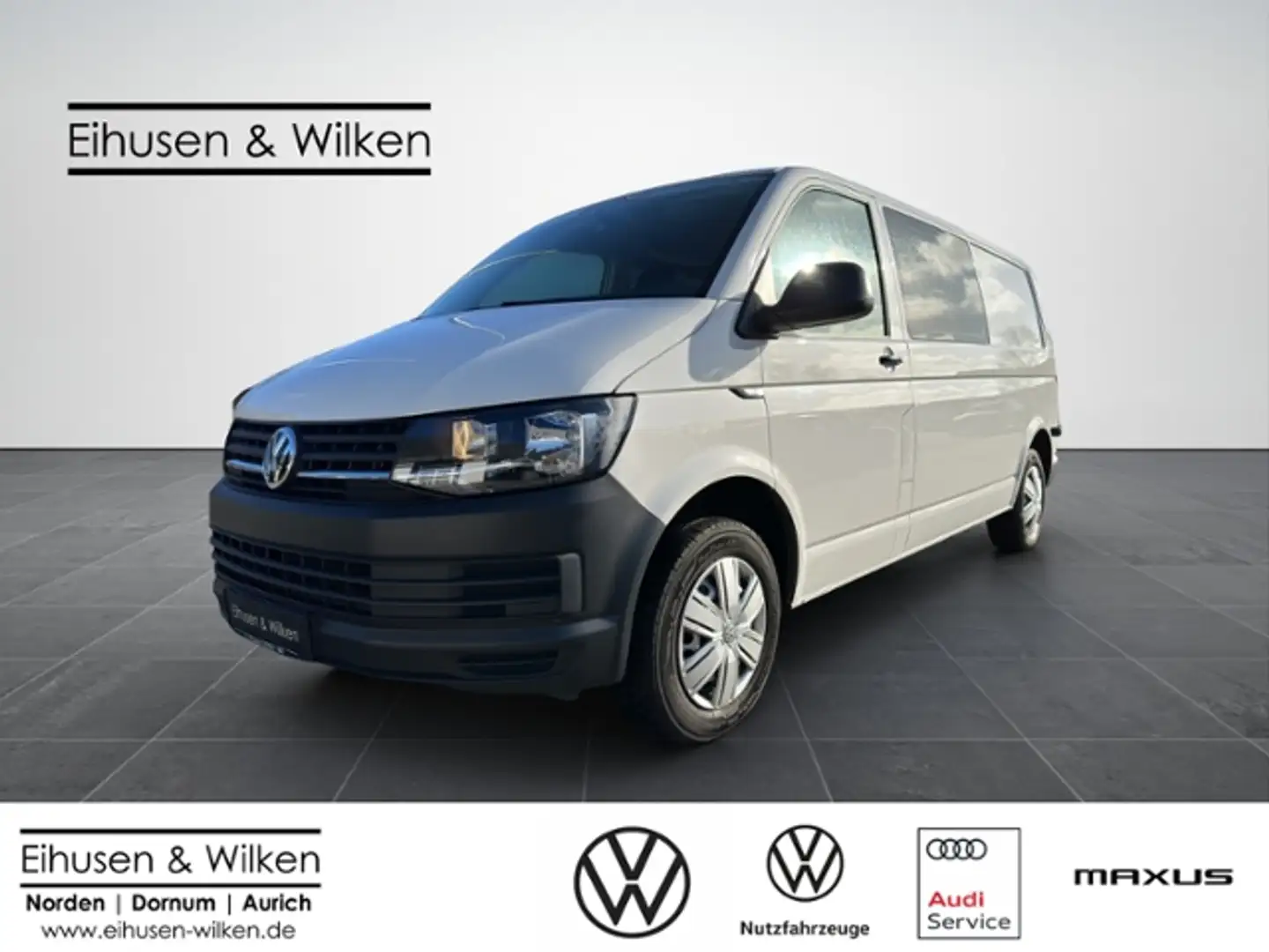 Volkswagen T6 Kombi 2.0+TDI+LANG+KLIMA+PDC+AHK+BT+ Weiß - 1