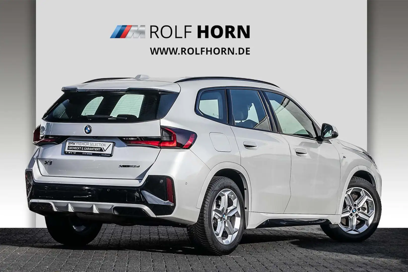 BMW X1 xDrive23d M Sportpaket AHK h/k LED Navi RfKam Weiß - 2