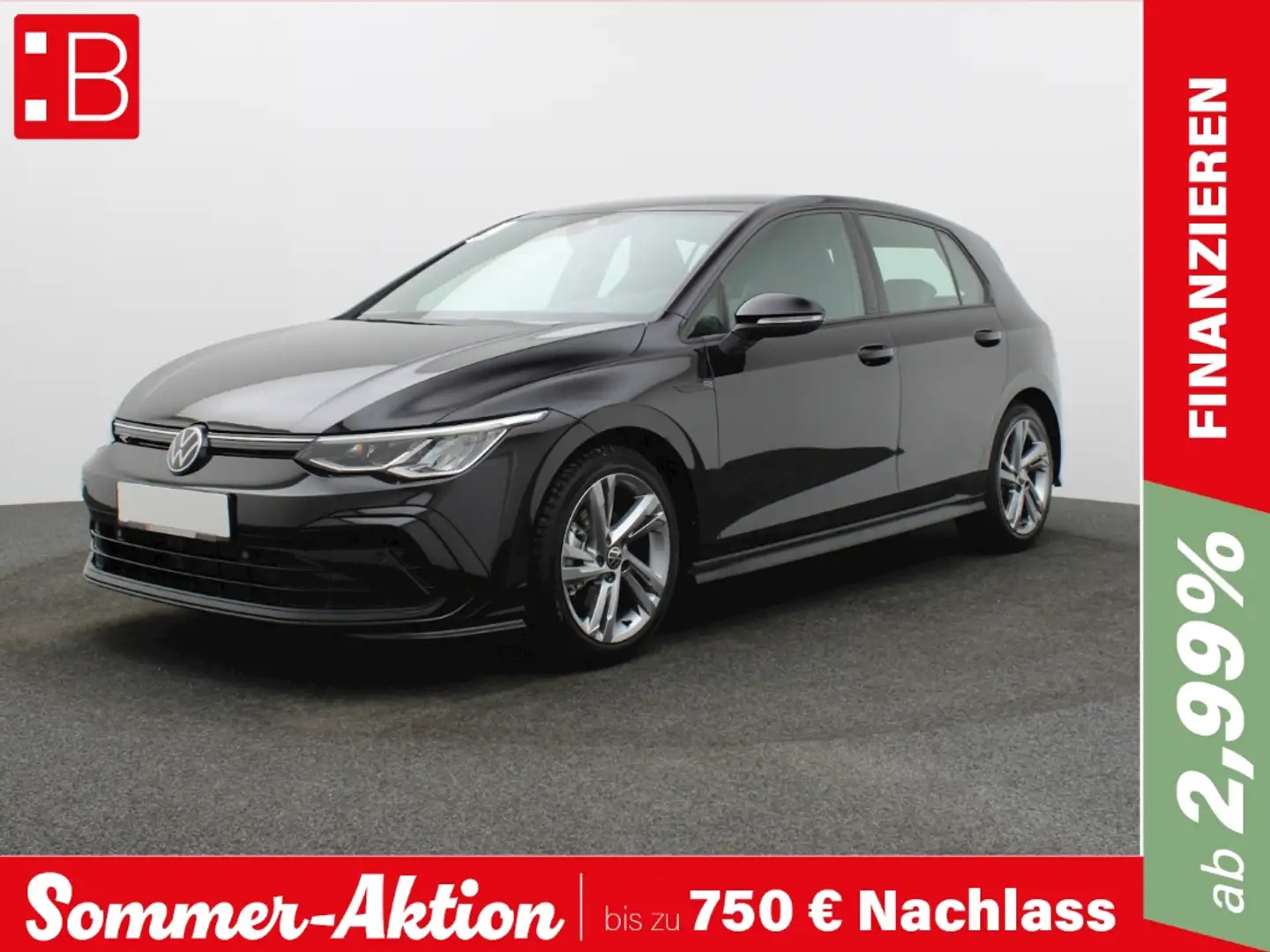 Volkswagen Golf 8 1.5 TSI R-Line BUSINESS NAVI ACC KAMERA Schwarz - 1