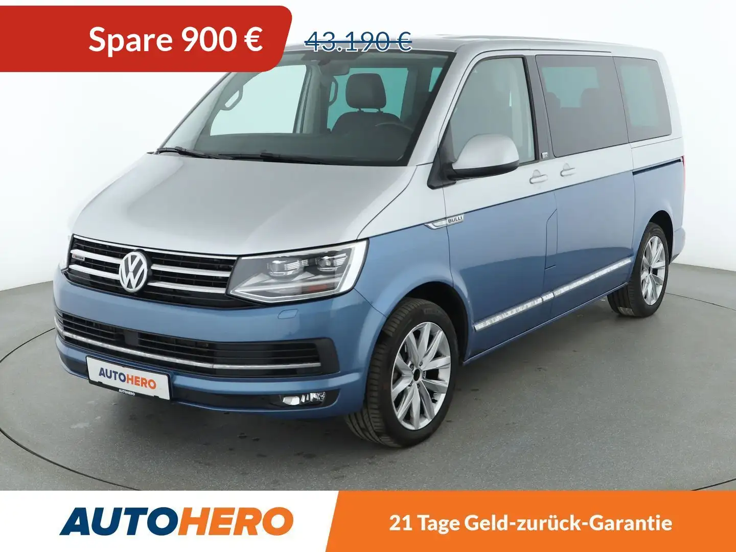 Volkswagen T6 Multivan 2.0 TDI Multivan Generation Six 4Motion Aut.*NAVI* Gris - 1