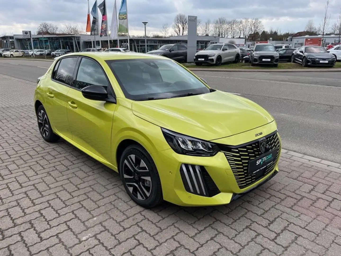 Peugeot 208 208 Allure 100 +Navi+SHZ+Teilleder+Kamera+Alu Jaune - 2