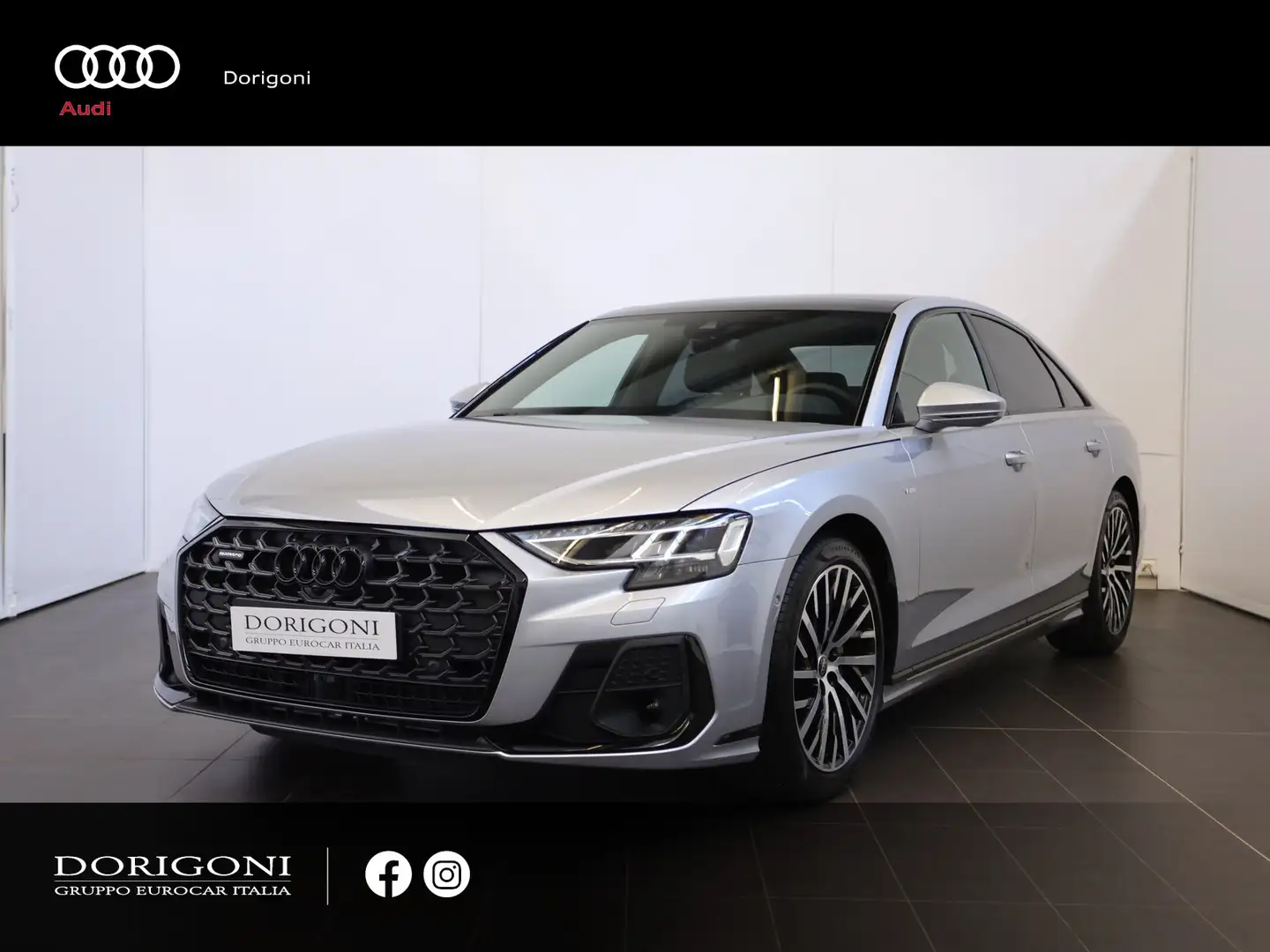 Audi A8 50 3.0 tdi mhev quattro tiptronic Stříbrná - 1
