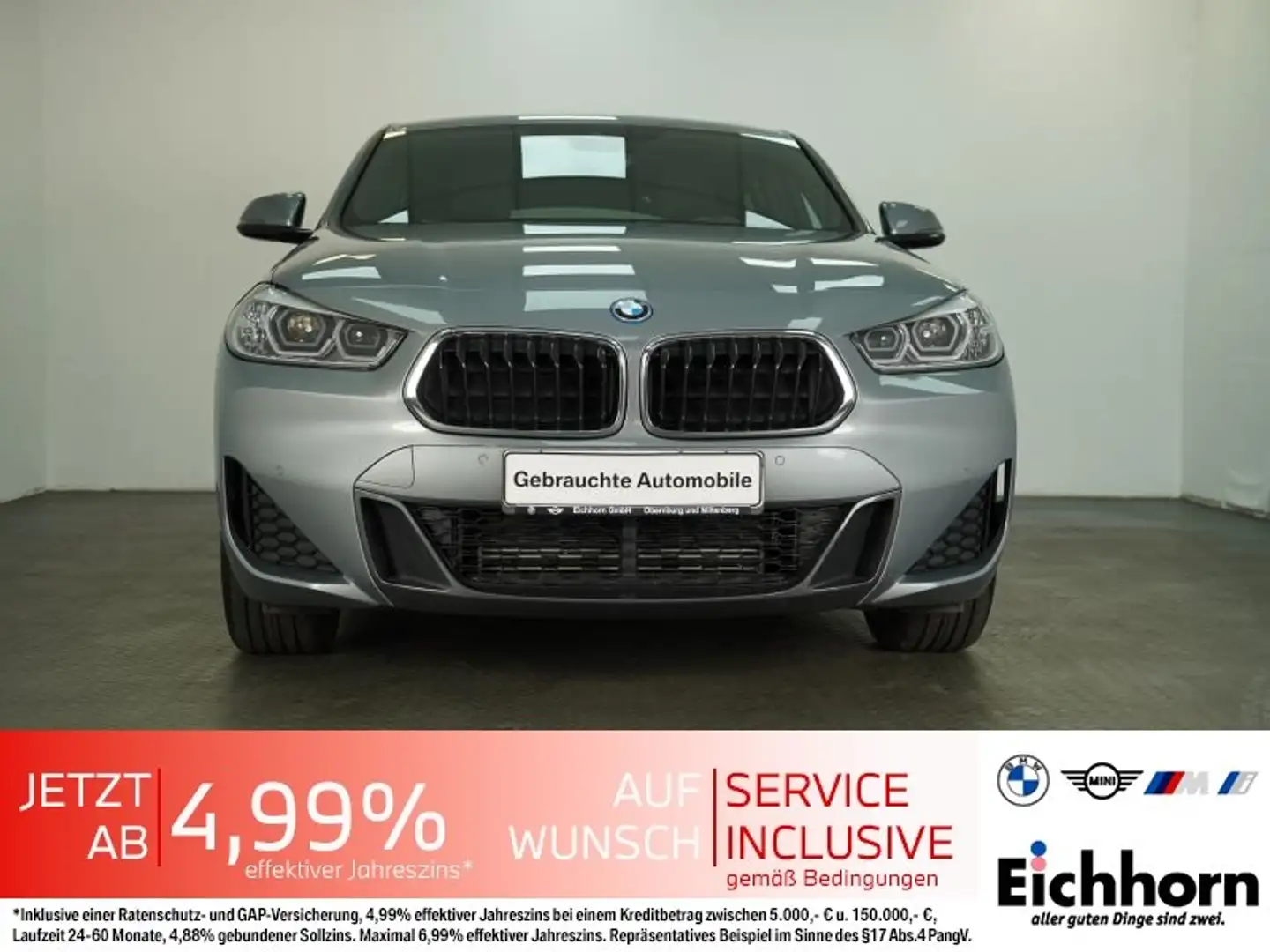 BMW X2 xDrive25e M Sport NAVI.PARKASSIST.ACC.LED-SW Gris - 1