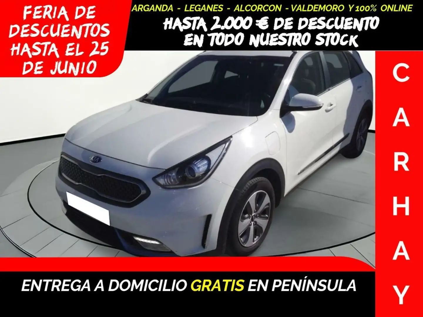 Kia Niro DRIVE PLUG-IN HYBRID 1.6 105CV AT6 E6DT Blanc - 1