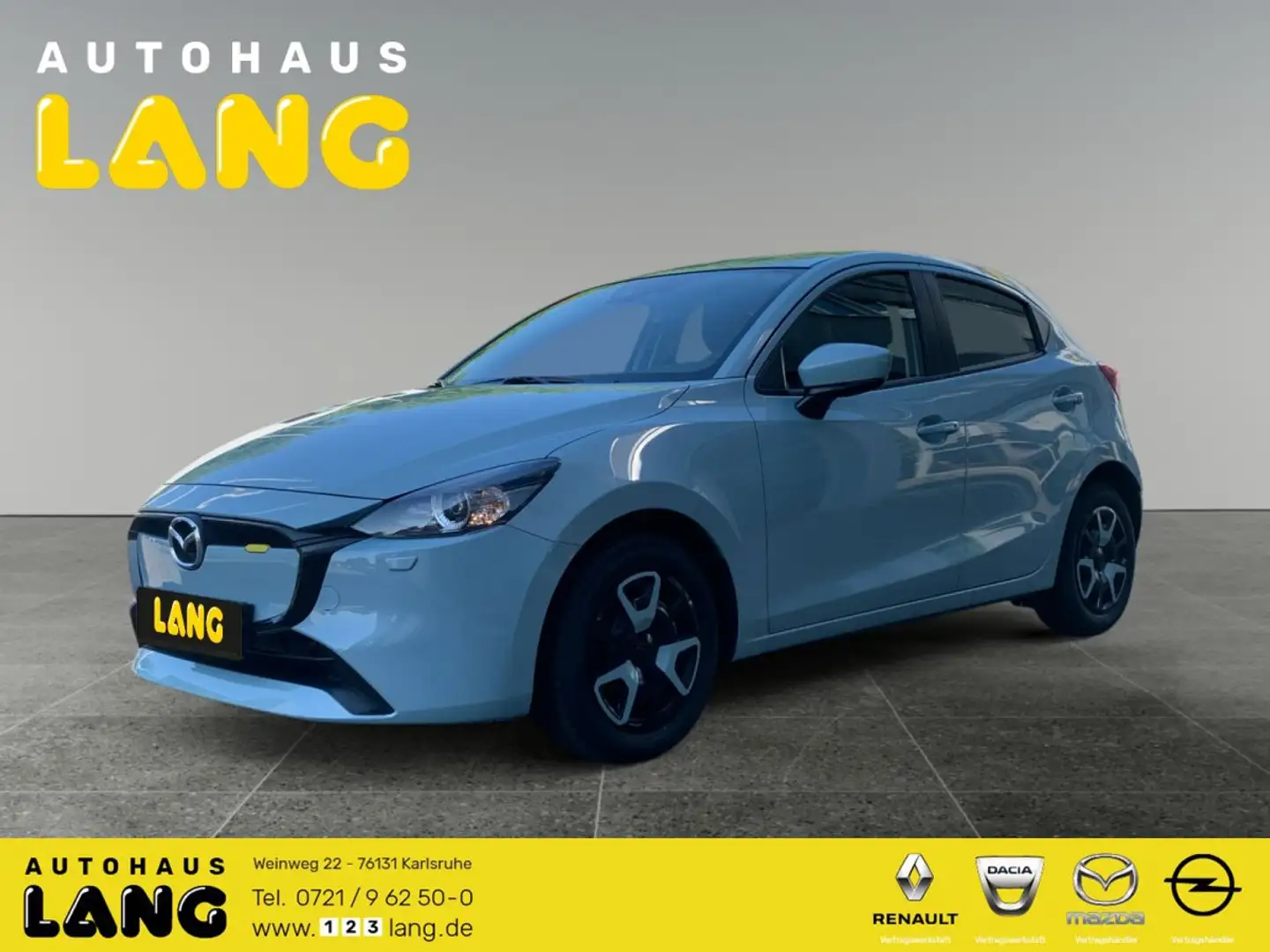 Mazda 2 1.5 SKYACTIV-G 75 EU6d Center-Line FACELIFT CONVEN Blau - 1