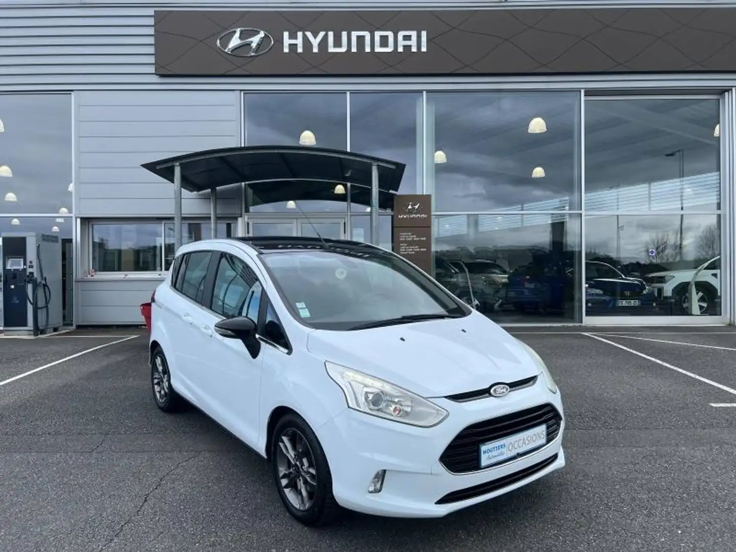 Ford B-Max 1.0 SCTi 125ch Stop\u0026Start EcoBoost Color Edid Blanc - 1