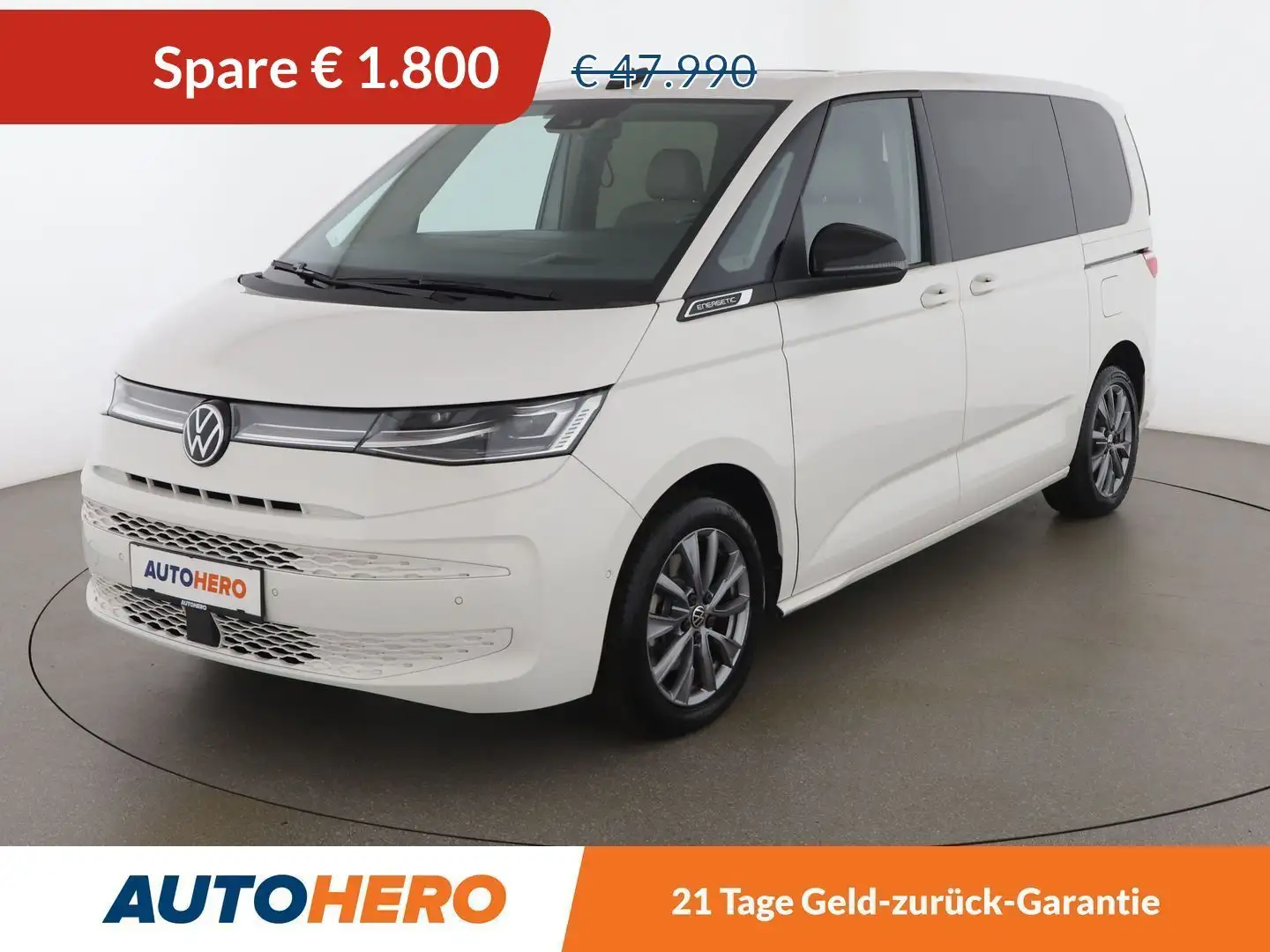 Volkswagen T7 Multivan 1.4 TSI eHybrid Life Aut. *ACC*HUD*CAM*PANO*6-SZ* Weiß - 1