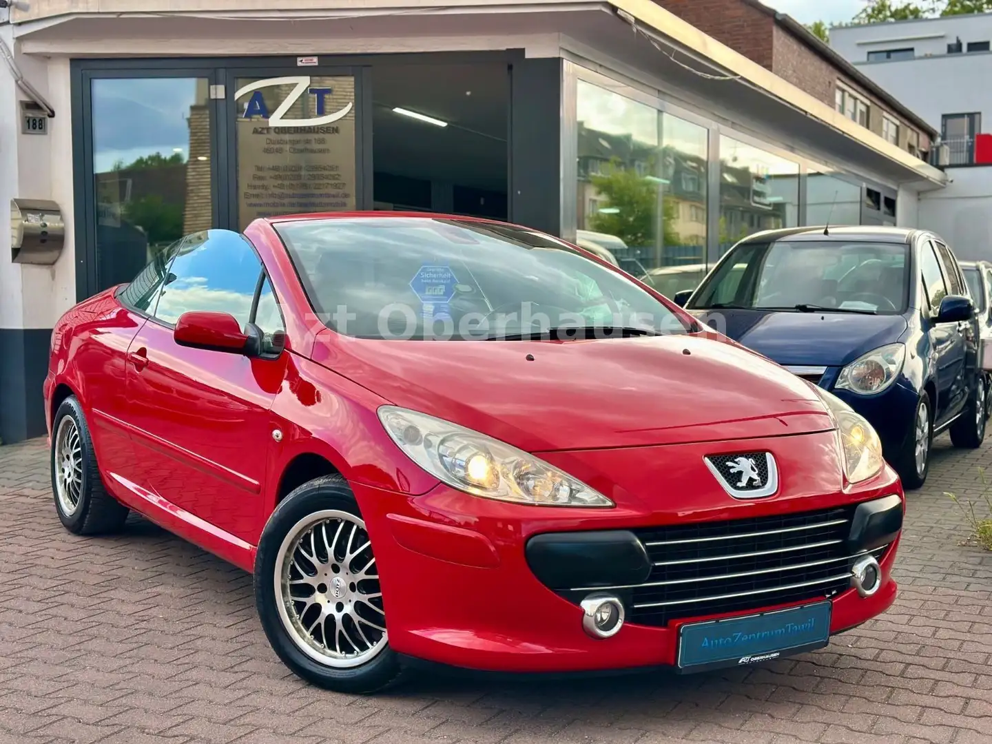 Peugeot 307 2.0 CC Cabrio Tendance*AUTOMATIK*PDC*ALU* Červená - 1