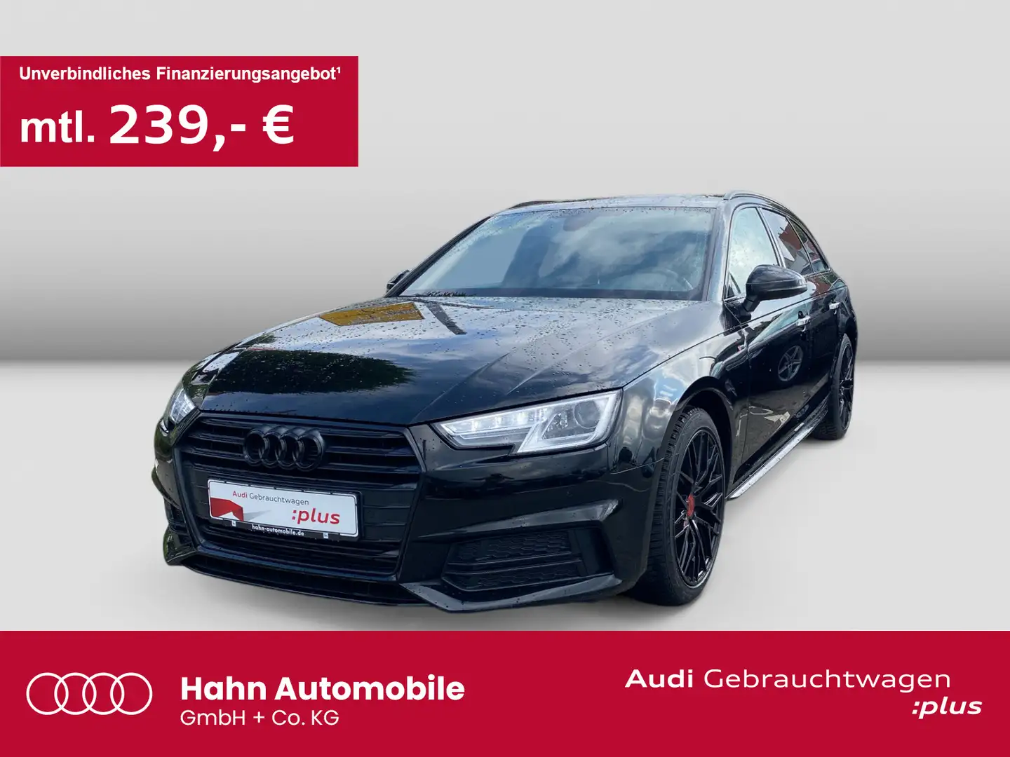 Audi A4 sport 3.0TDI S tronic CAM XEN Navi Zwart - 1