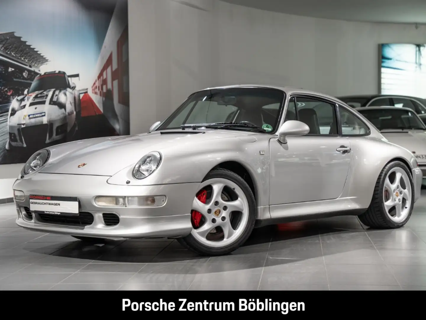 Porsche 993 911 Carrera S Schiebedach 1-Hand Leder Argent - 1