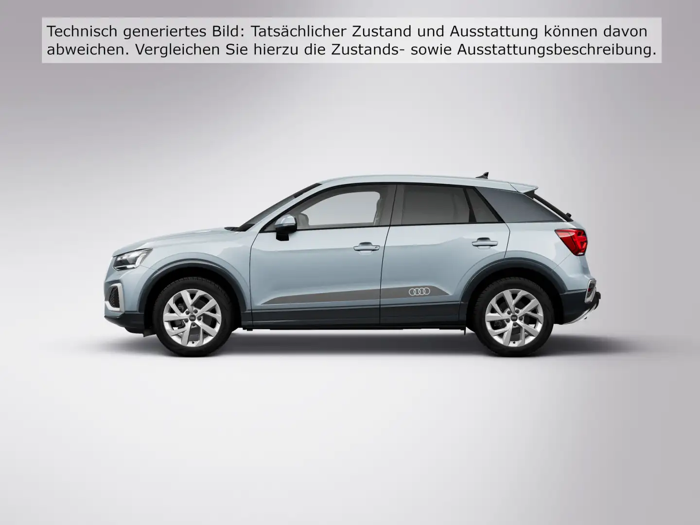Audi Q2 advanced 35 TFSI AHK*Matrix*RFK*Stand*Navi Grau - 2