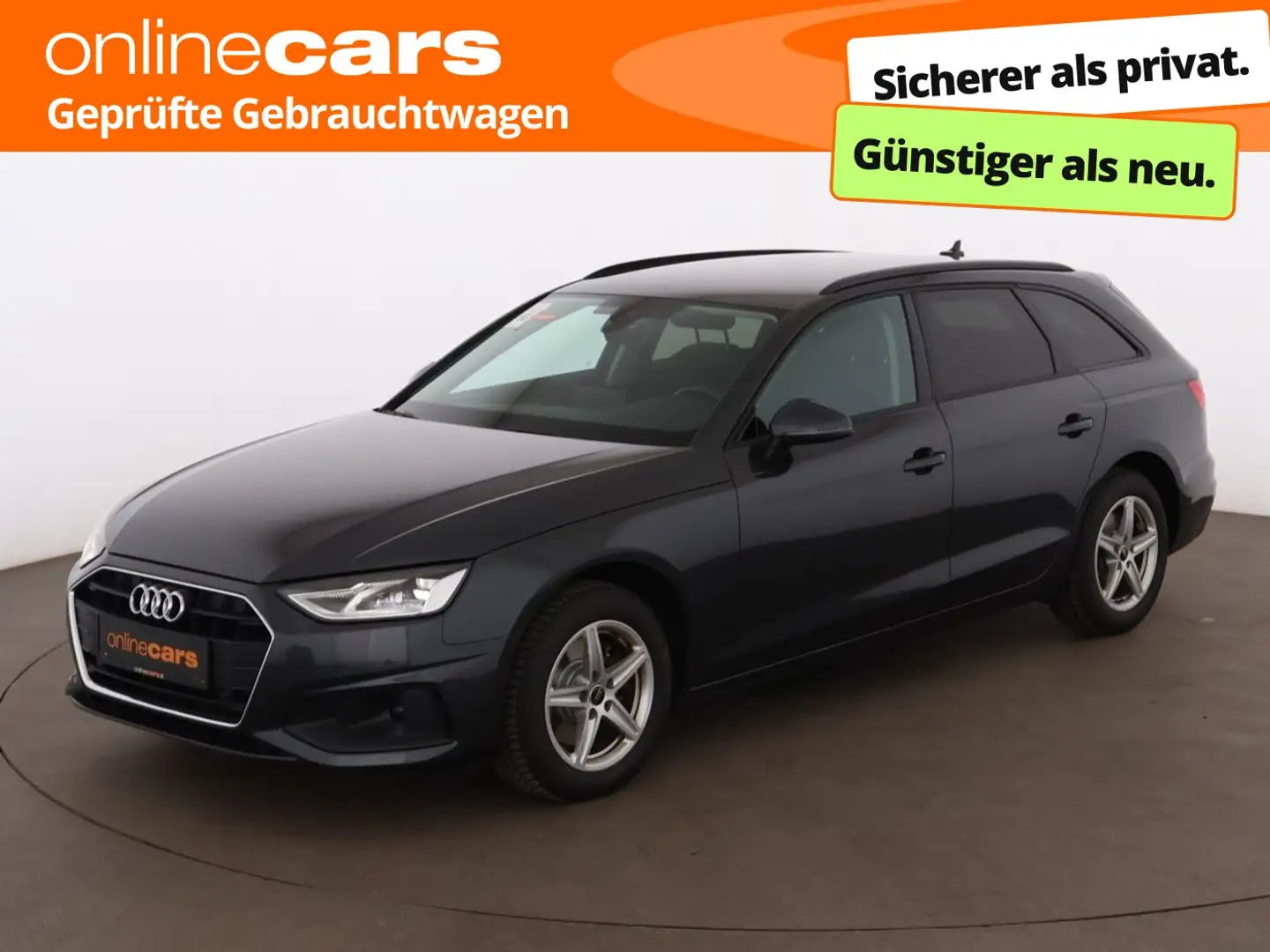 Audi A4 Avant 35 TDI Aut LED NAVI SITZHZG TEMP PDC Grau - 1