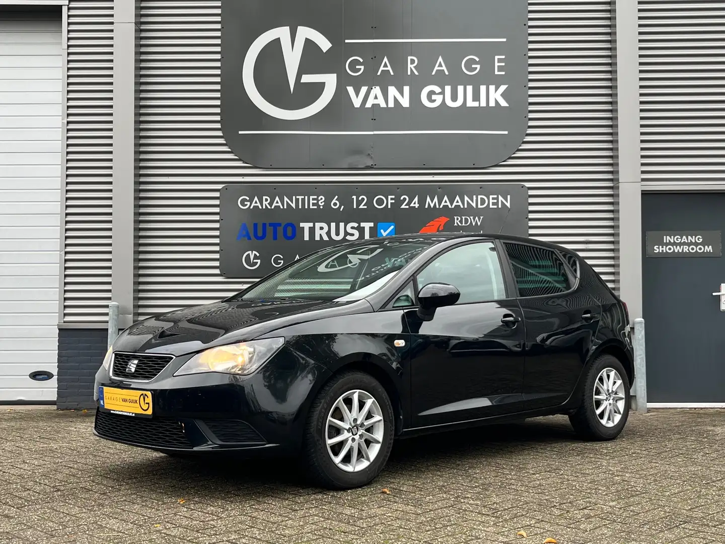 SEAT Ibiza 1.2 TSI 105PK Airco,Isofix,ElektrRamen+Spiegels,Lm Zwart - 1