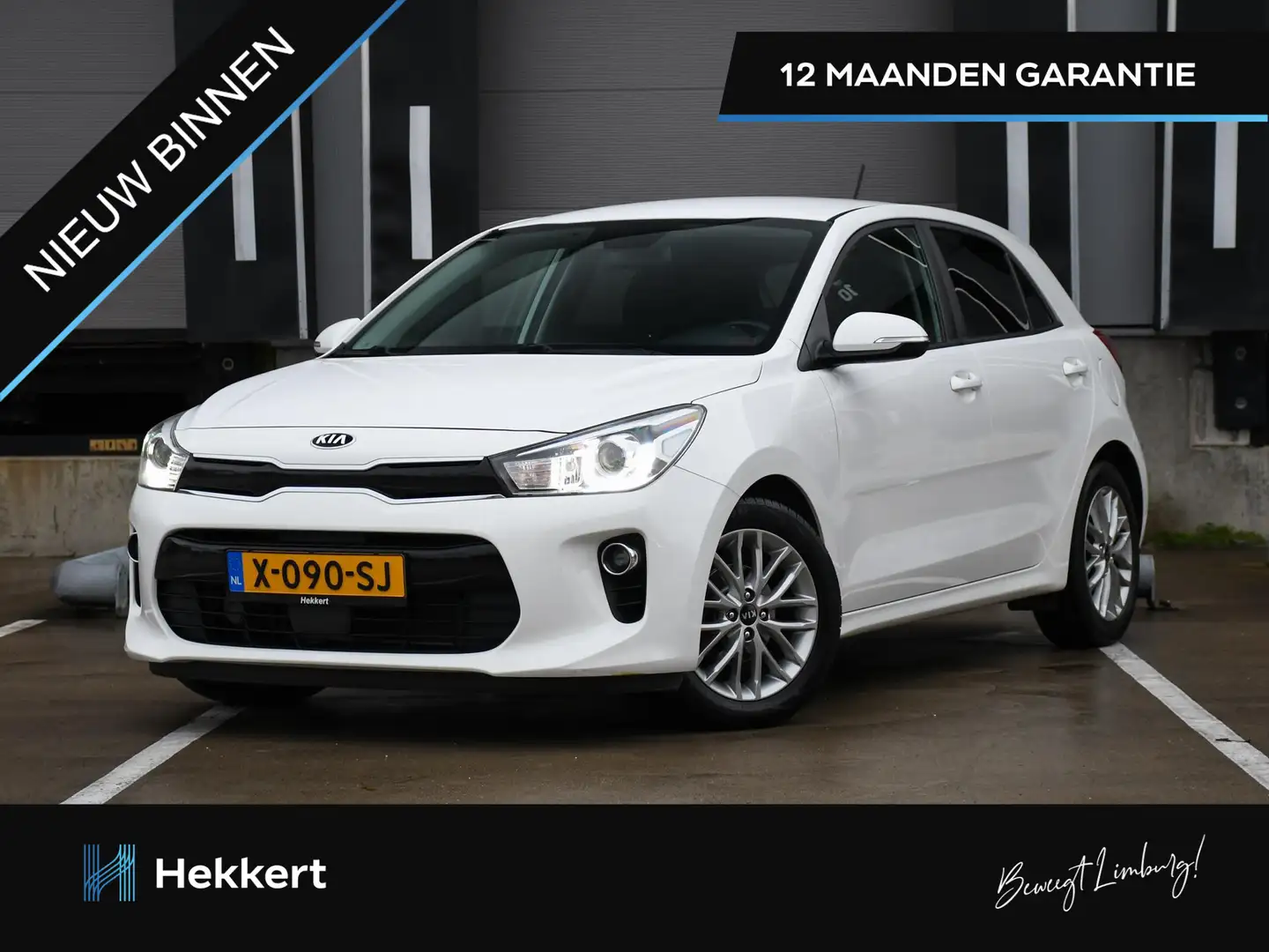 Kia Rio ExecutiveLine 1.2 CVVT 86pk STOEL + STUURVERW. | 1 Wit - 1