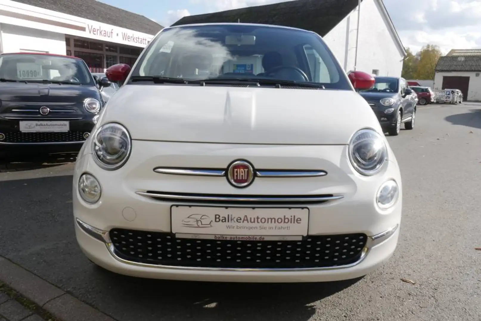 Fiat 500 1.2 Lounge *PDC*Bluetooth*Alu*Klima*uvm! Weiß - 2