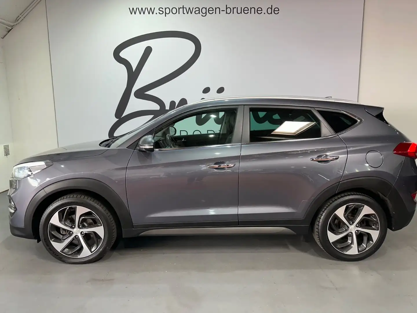 Hyundai TUCSON Premium 4WD/Leder/20Zoll/AHK/COC Grau - 2