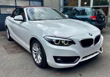 218i Cabrio STEPTRONIC INTERNI IN PELLE MARRONE FU