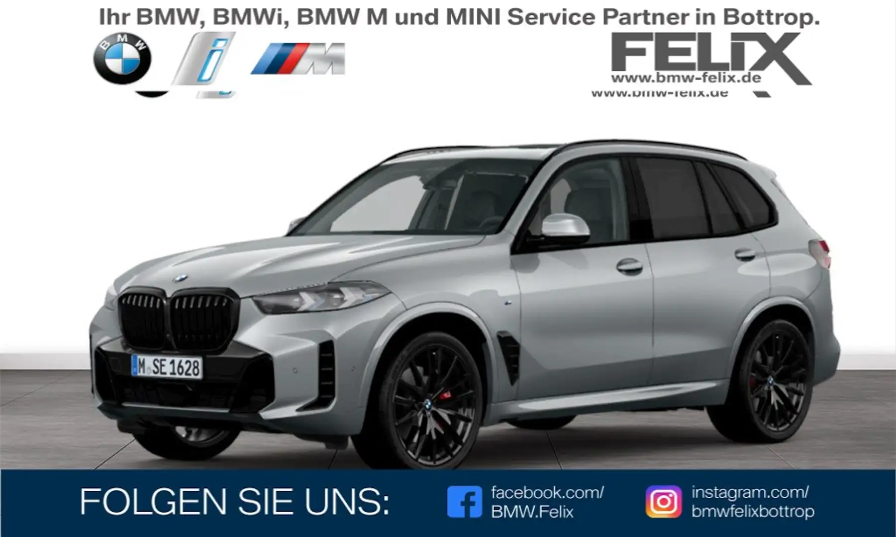 BMW X5 xDrive30d M Sport PRO 22"+TRAVEL+INNO+AHK+ICONIC Silver - 1
